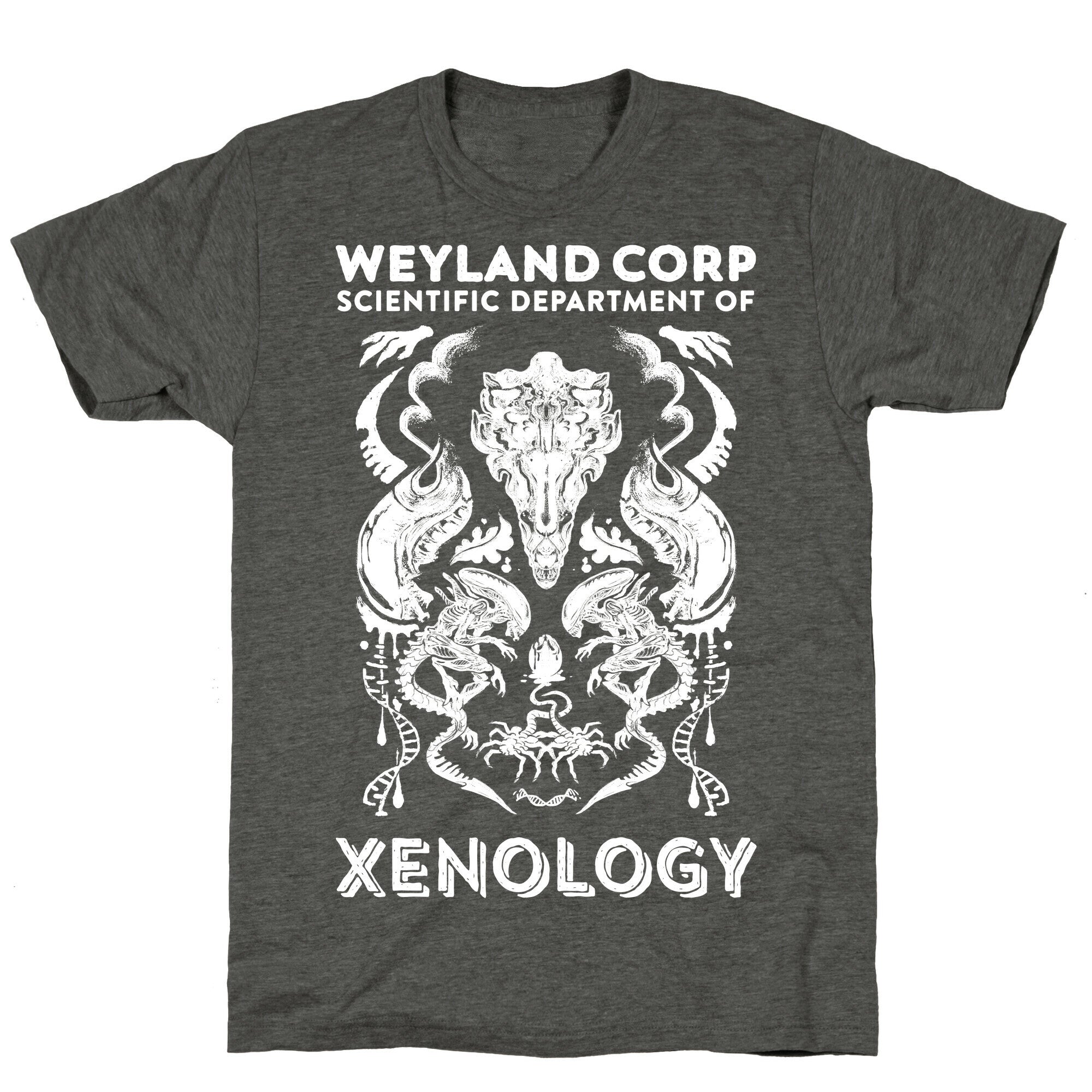 Weyland Corp Scientific Department Of Xenology Unisex Triblend Tee